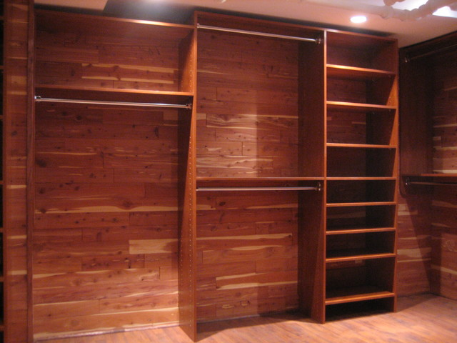 Custom Closet in basement - Traditional - Closet - Other - by