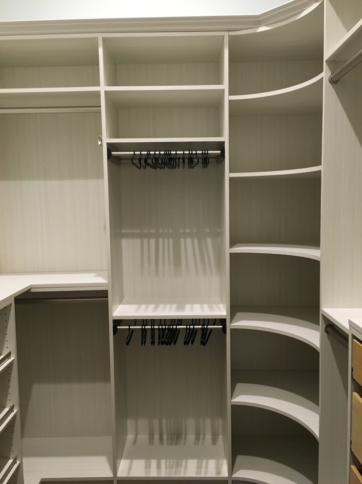 Custom Closet Modern Closet Miami by Tailored Living of the