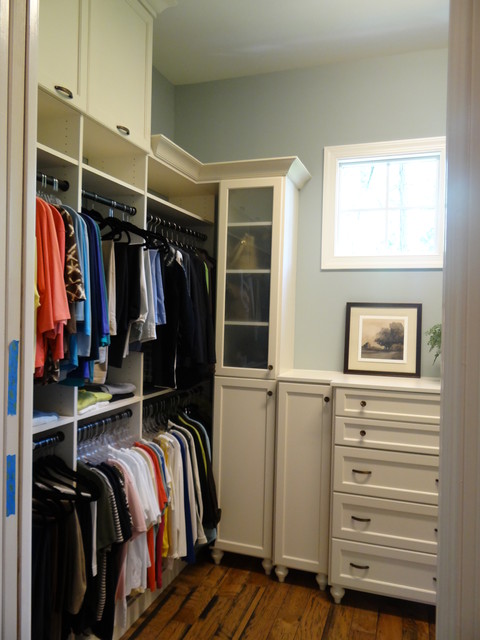 Custom Closets for the Sisters - Traditional - Wardrobe - Charlotte ...