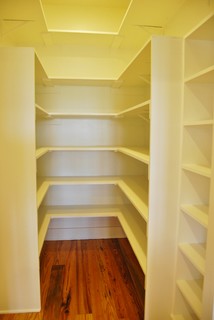 Roll Out Shelves for Linen Closet - Modern - Closet - Detroit - by Al  Williams, Houzz