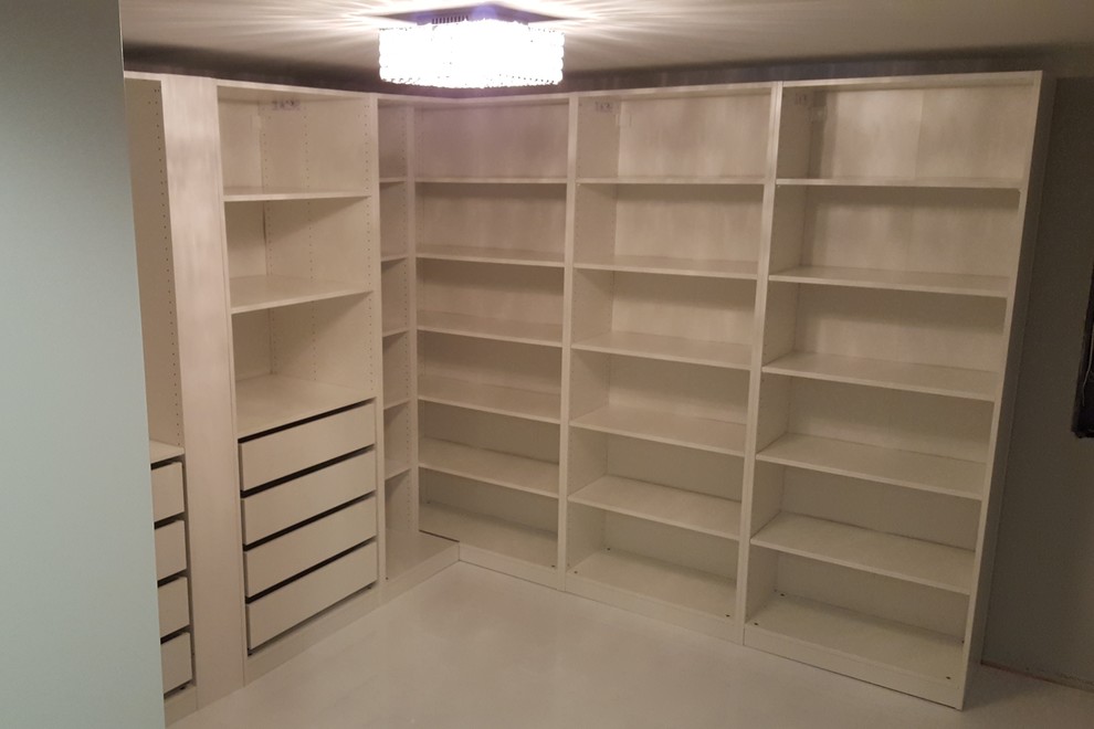 Custom PAX Walkin Closet Corner Unit Modern Closet New York by