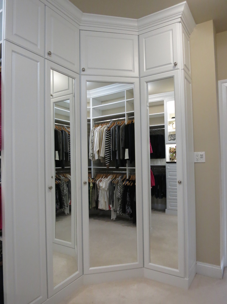 Custom White Walk-in Closets - Traditional - Closet - DC Metro - by ...