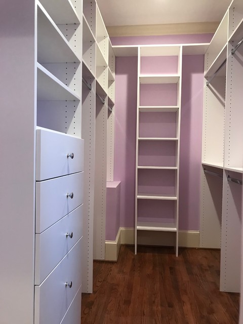 Custom Closet in basement - Traditional - Closet - Other - by