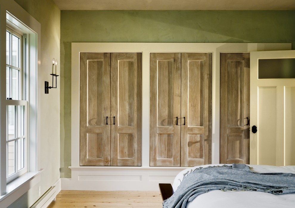 Elegant light wood floor closet photo in Burlington