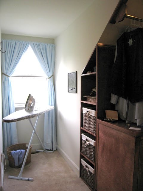 Example of an eclectic closet design in Other