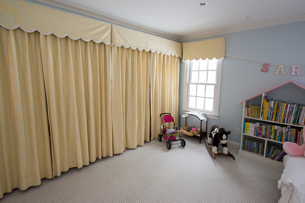 Drapes for Closet Doors! Traditional Closet Boston by Betsy