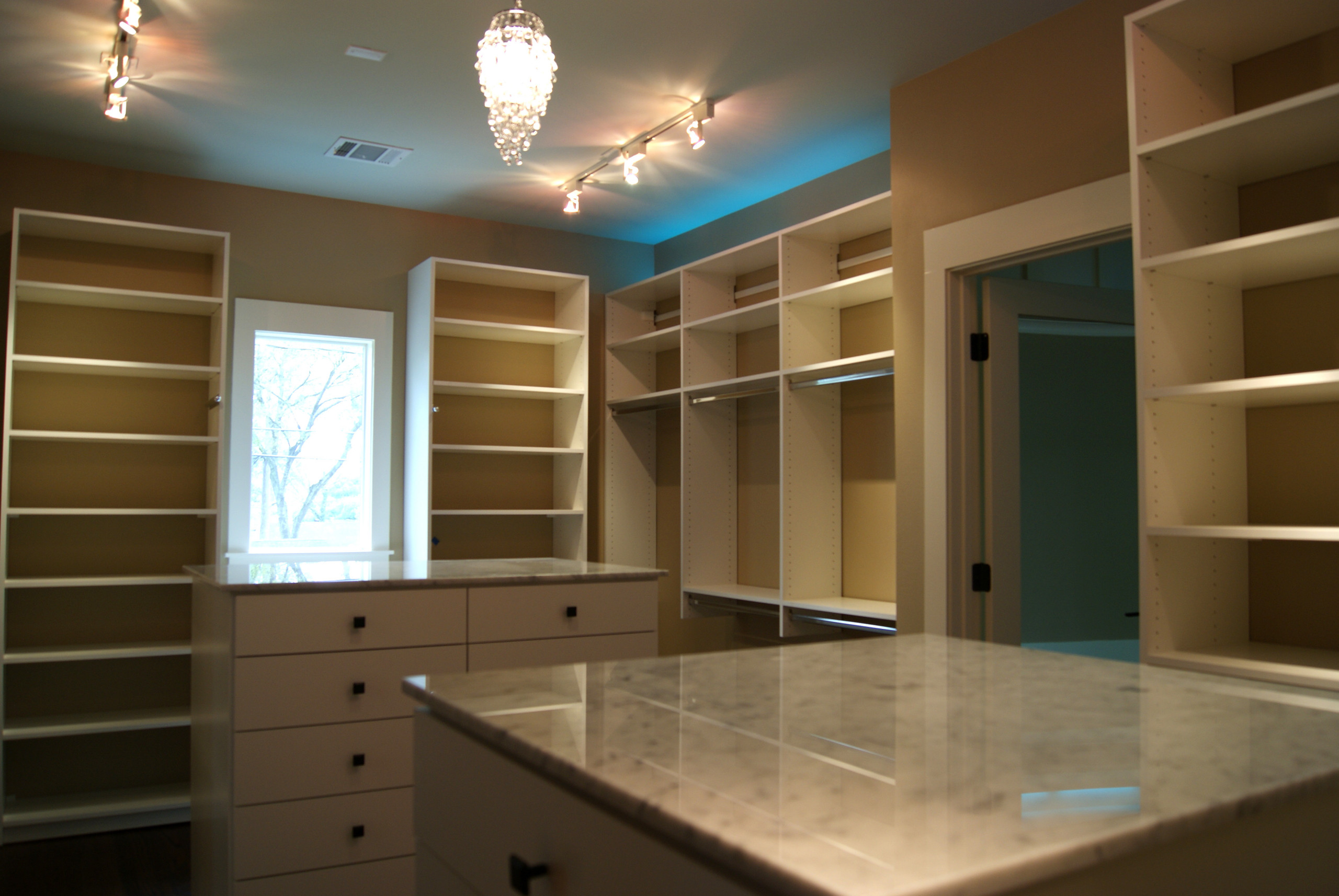 His And Hers Closet - Waypoint Living Spaces