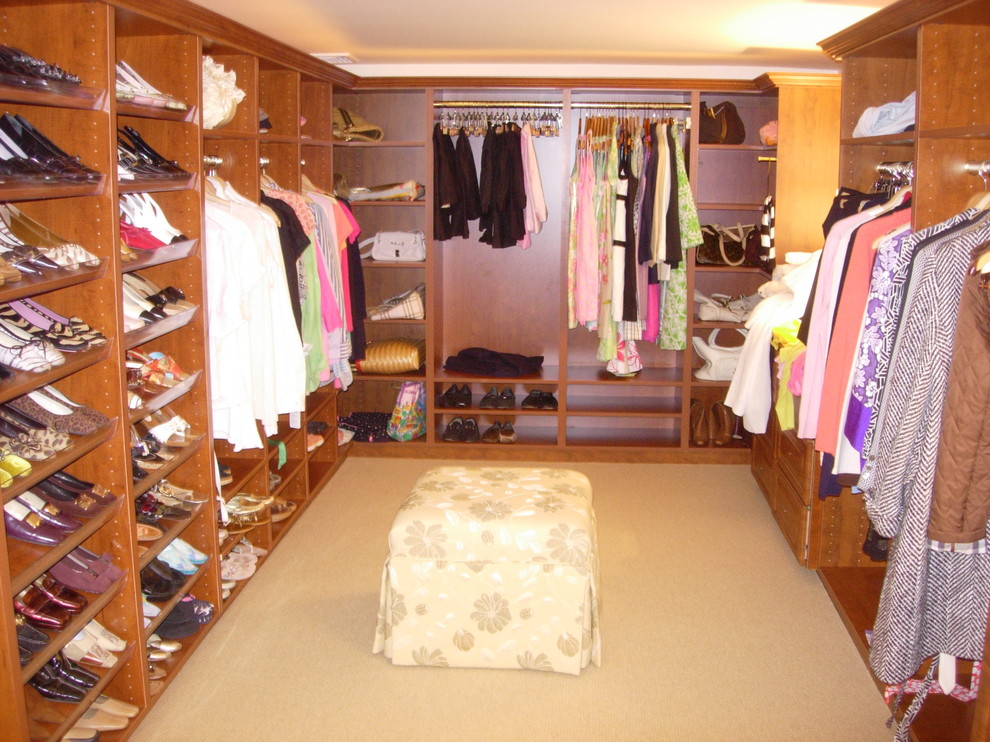 Fancy Luxury Closet Modern Closet Boston by Closet Solutions