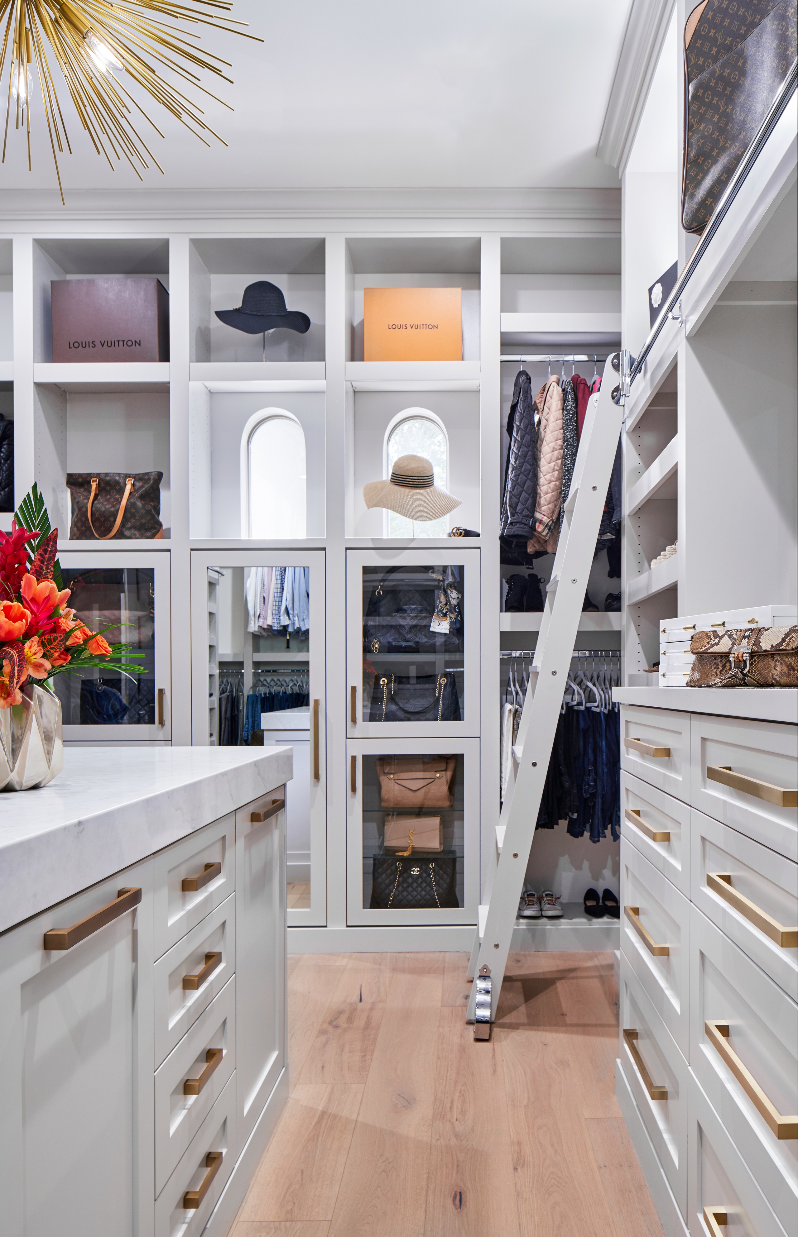 Louis Vuitton Closet Design Ideas