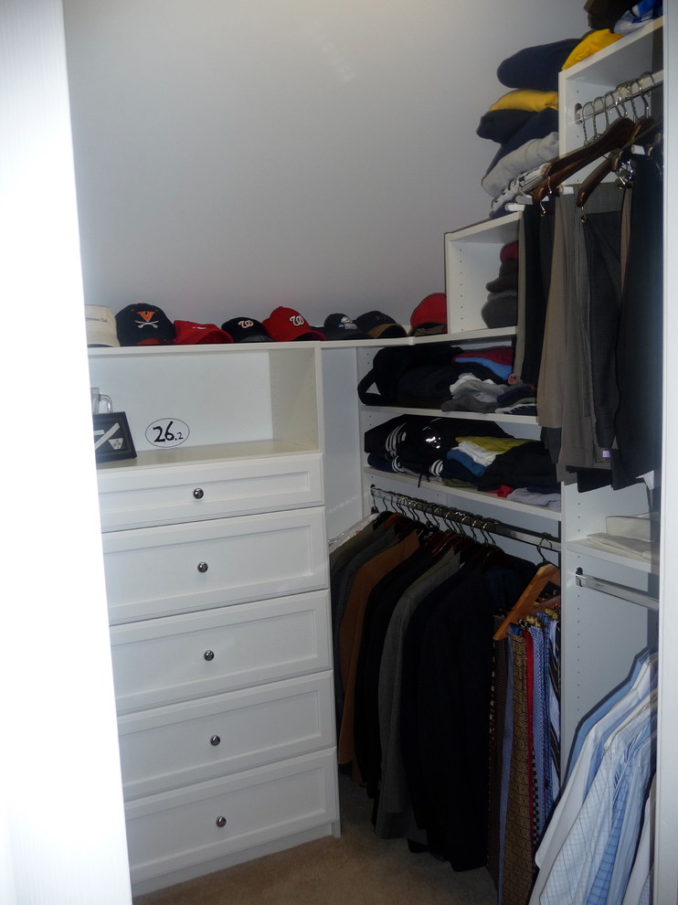 Great Closets with Sloped Ceiling - Traditional - Closet - DC Metro