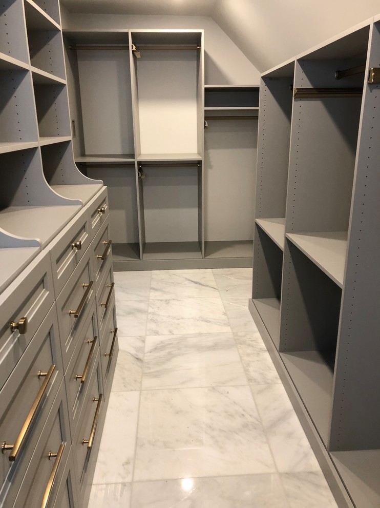 Grey and Gold Modern Closet Toronto by CLOSET ENVY INC. Houzz