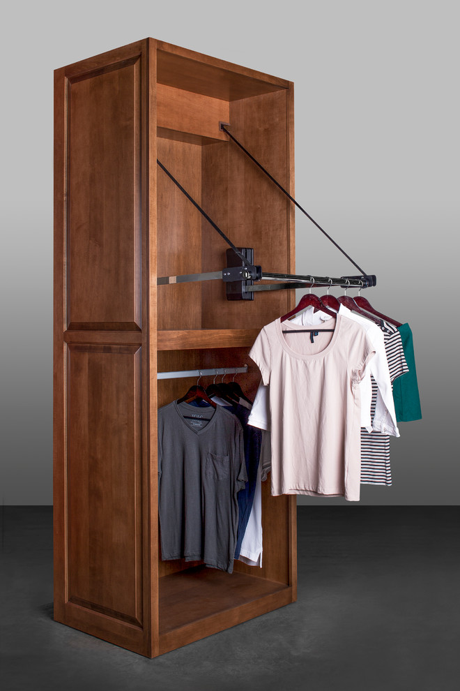 Häfele Motorized Wardrobe Lift Traditional Closet Raleigh by