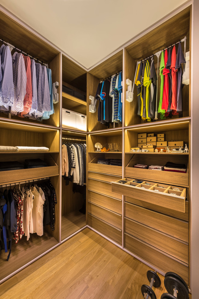 This is an example of a wardrobe in Singapore.