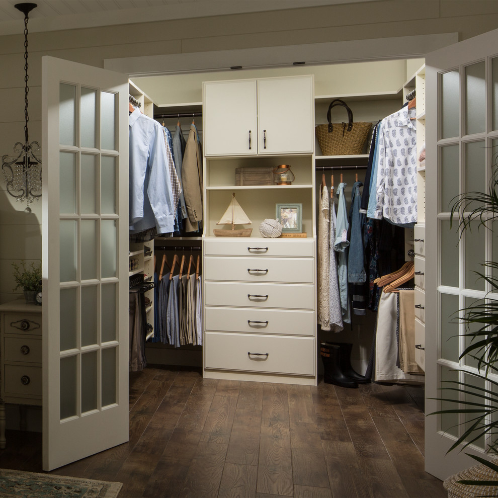 Ivory Walkin Closet Closet Grand Rapids by EasyClosets Houzz