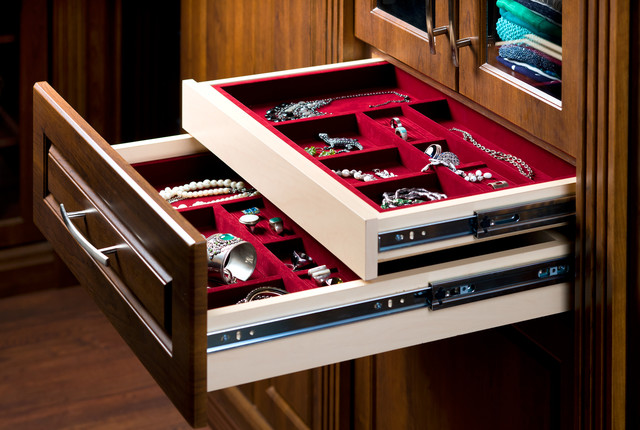 Jewellery Drawer - Traditional - Cabinet - Toronto - by Organized Interiors  | Houzz