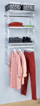 Example of a minimalist closet design in Denver
