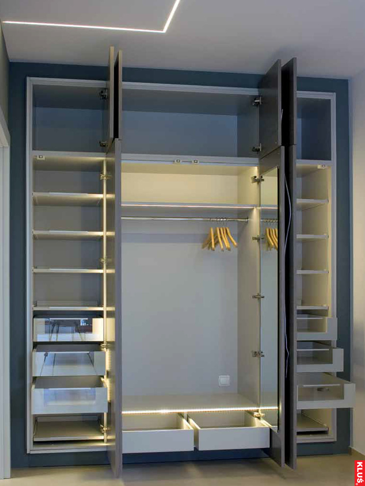 LED Closet Lighting Contemporary Closet St Louis by Super