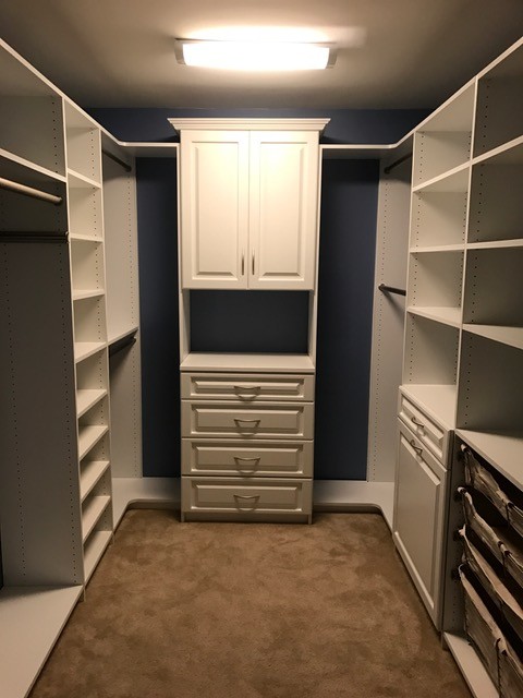 Leeland Station Master Closet, Stafford, VA - Traditional - Wardrobe ...