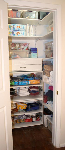 Linen Closet Storage - Traditional - Closet - Cincinnati - by