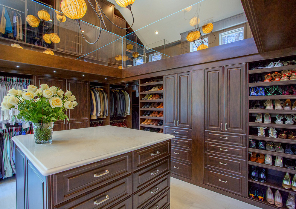 Luxury Two Story Master Closet - Traditional - Closet - Other | Houzz