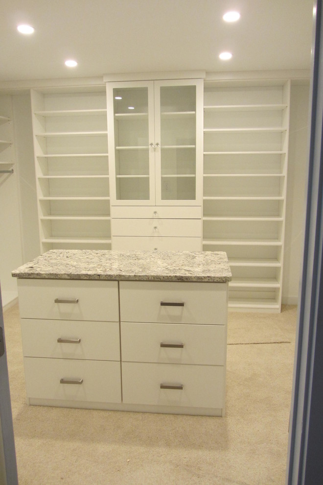 Master Closet Laundry Center Combo Traditional Closet Richmond