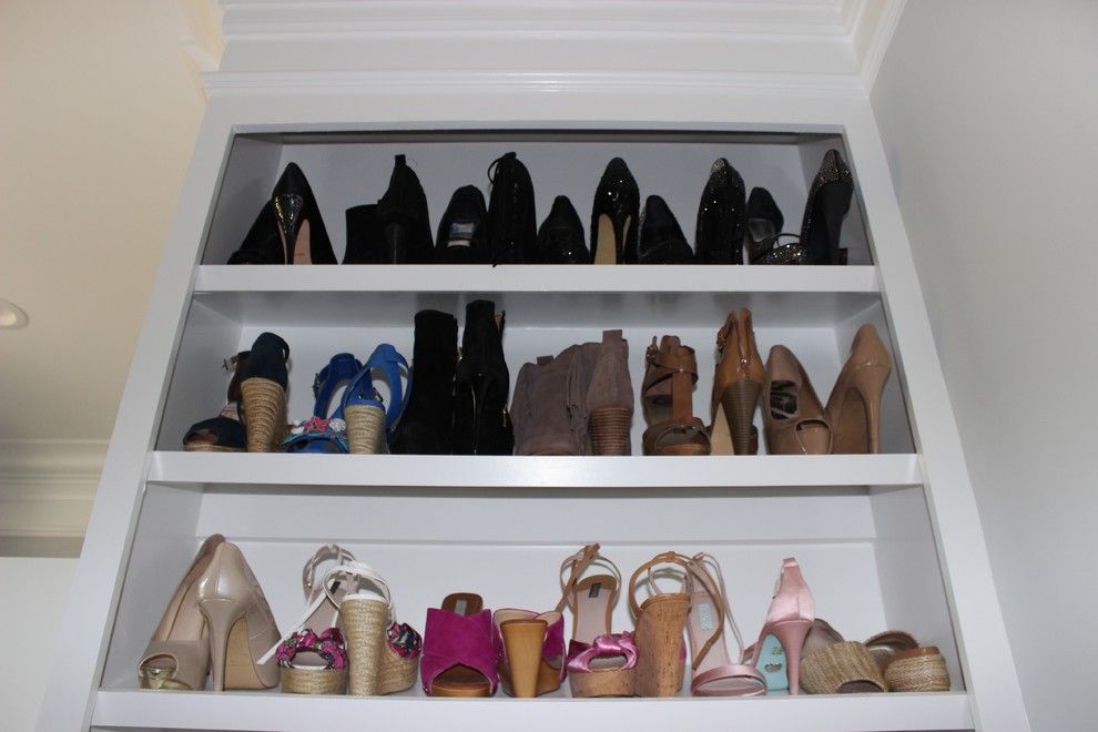 Master Closet Women's Shoes Transitional Closet Miami by The