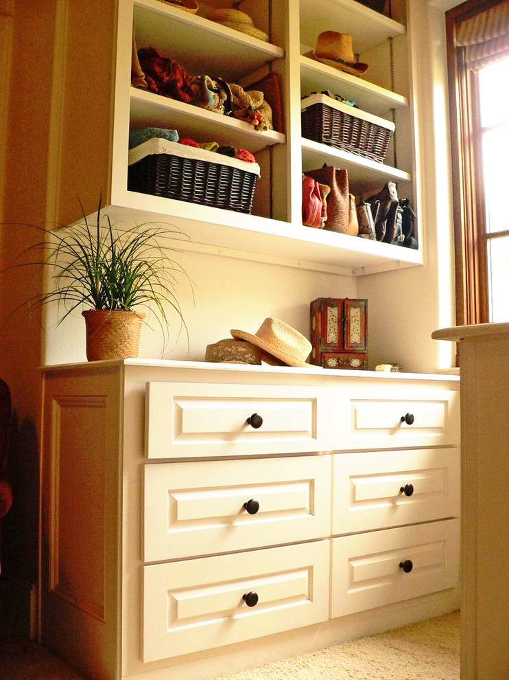 Mediterranean, California Mission, Spanish Colonial Traditional Closet Austin by JOHN