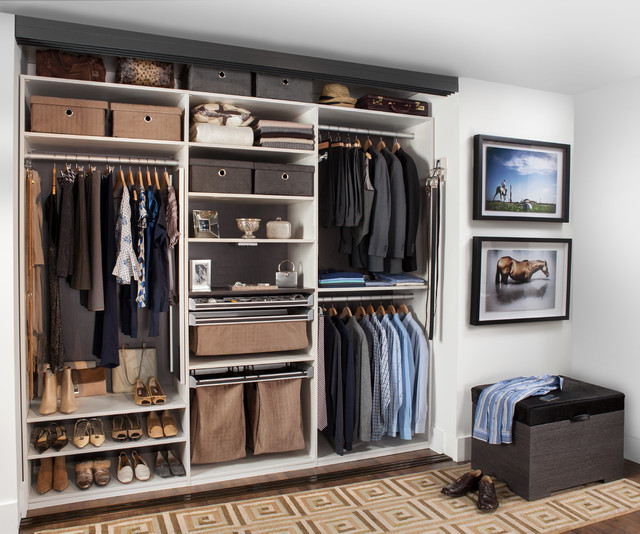 Modern Men's ReachIn Closet Flatiron District, NY Modern