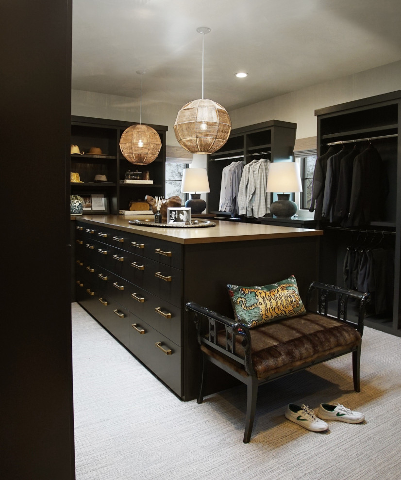 Modern Spanish Estate Master Closet Transitional Closet Phoenix by