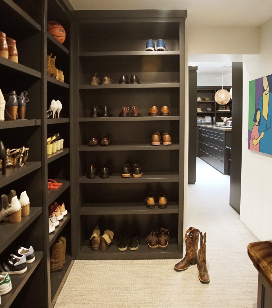Modern Spanish Estate Master Closet