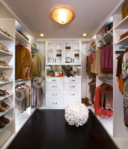 Transitional closet photo in Los Angeles