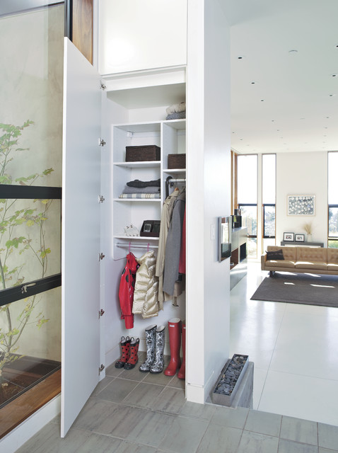How to Tap Your Hall Closet's Storage Potential
