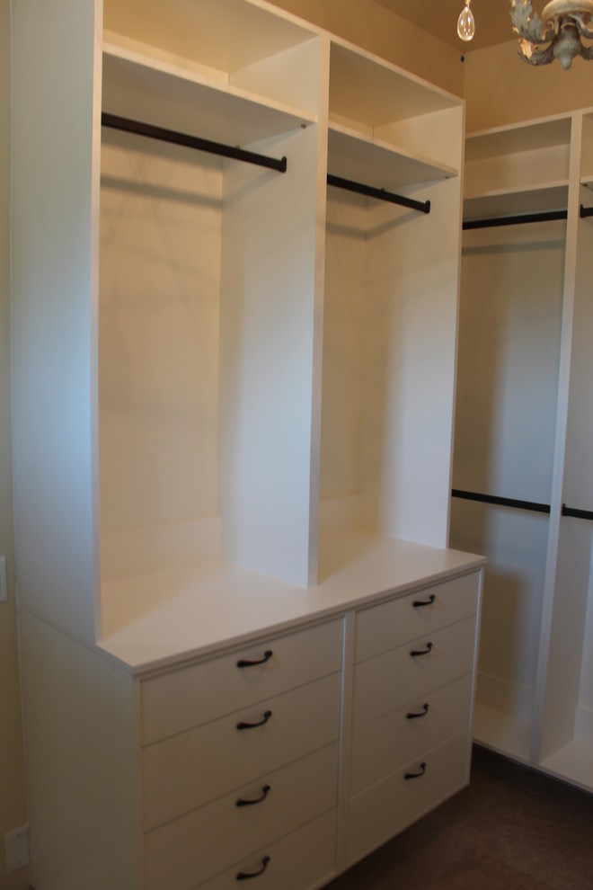 MultiPurpose White Closet (w/ Accessories) Contemporary