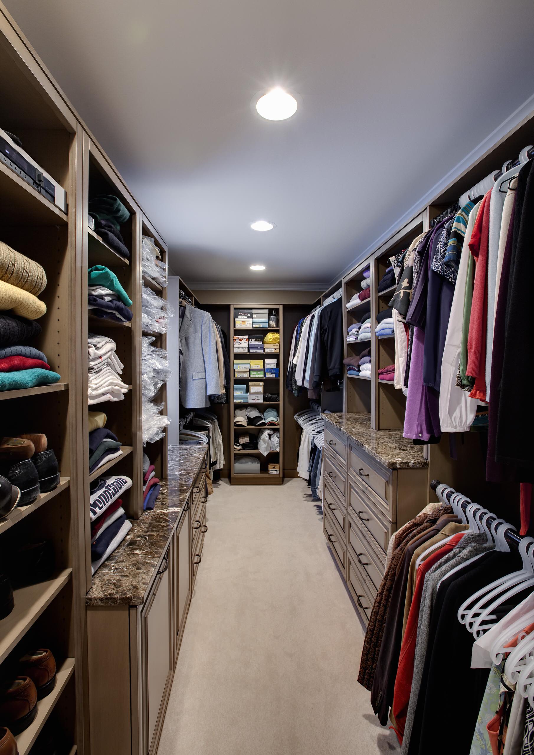 Julie's Walk-In Closet