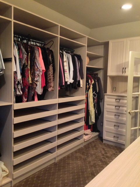 New Textured colors Traditional Wardrobe New York by Katie s