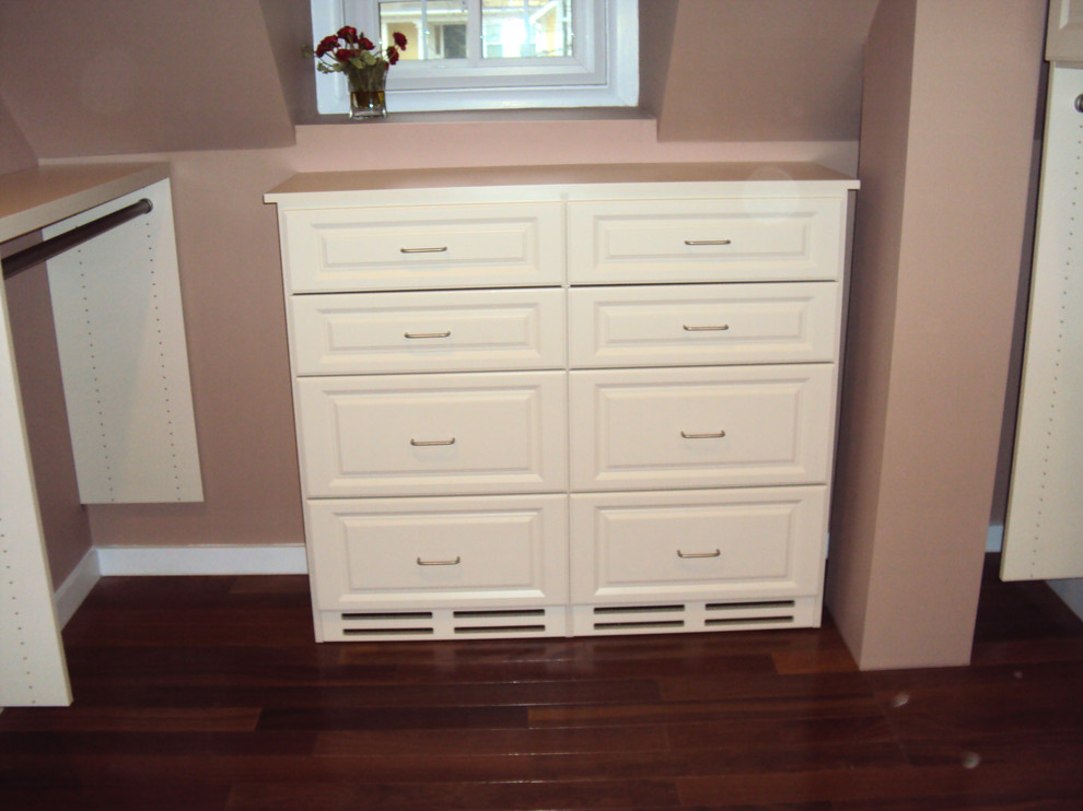This is an example of a contemporary wardrobe in Providence.