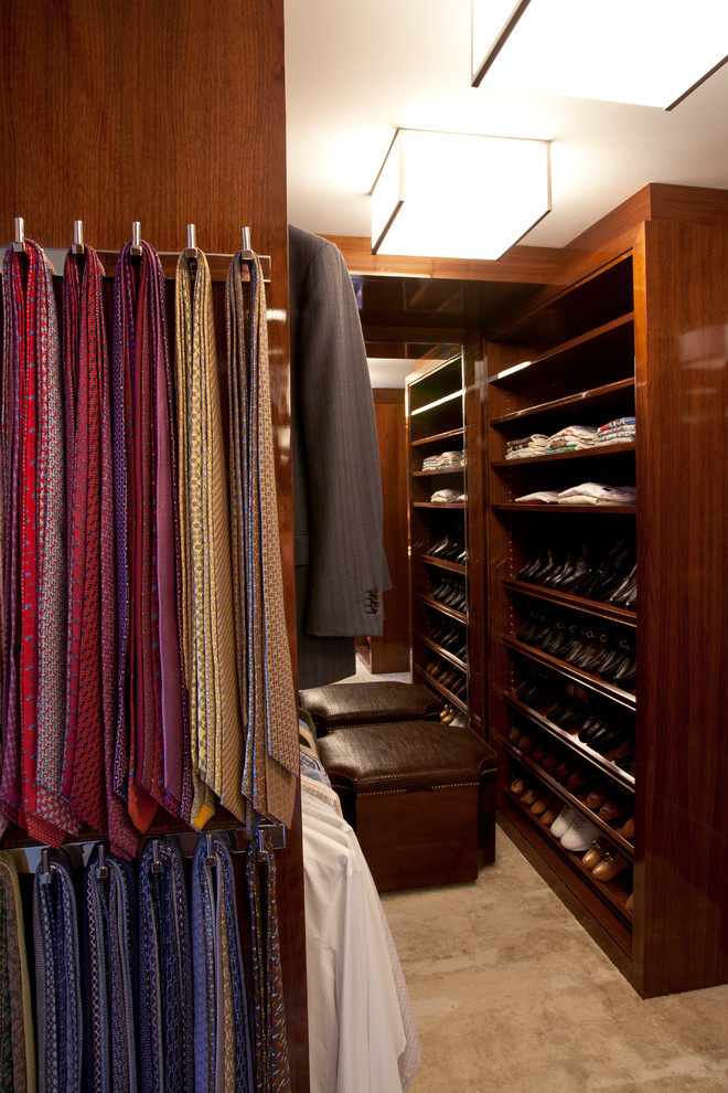 Photo of a classic wardrobe in New York.