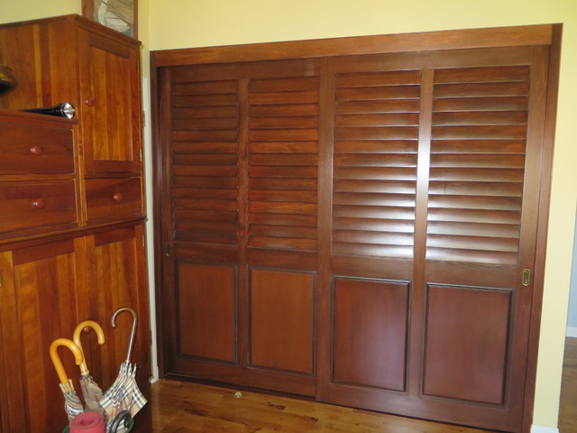 Plantation Shutters & Closet Doors - Traditional - Closet - Los