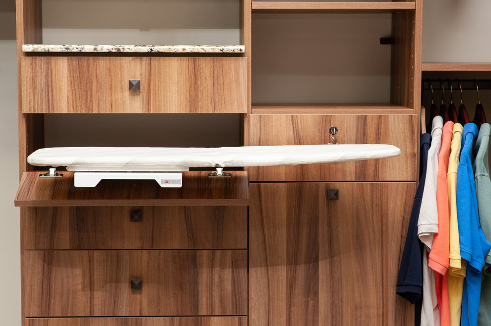 Pull-Out Ironing Board | SpaceManager Closets - Modern - Closet ...