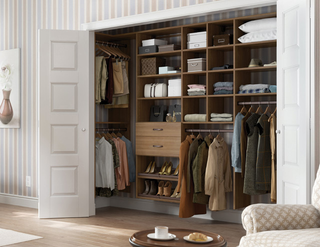 Reach In Closet - Modern - Wardrobe - San Diego - by California Closets ...