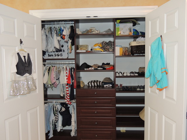 Reach In Closets Transitional Wardrobe Philadelphia By Bella Systems Philly Custom 2477