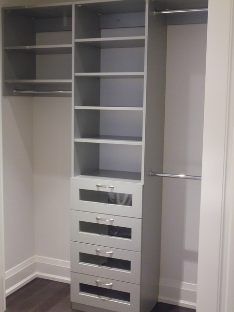 Reach-in Closets - Modern - Wardrobe - Toronto - by Komandor Canada ...