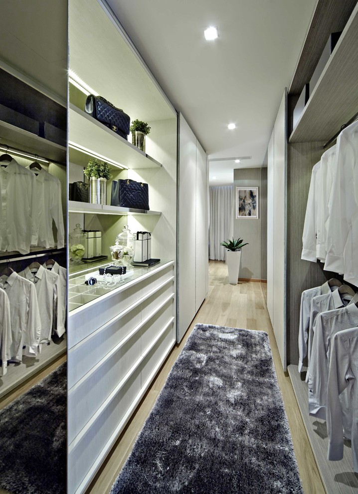 Inspiration for a wardrobe in Singapore.
