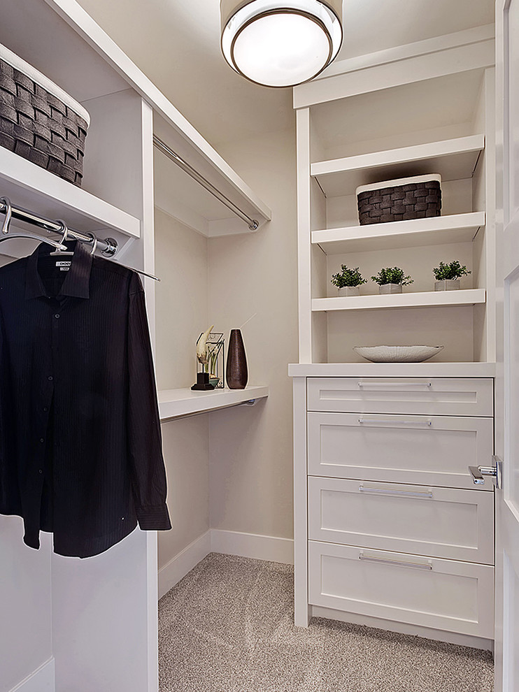 Richmond Luxury Showhome Transitional Closet Calgary by