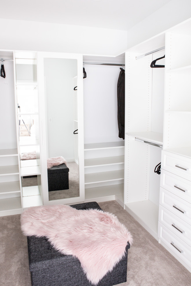 Richmond New Custom Home Transitional Closet Vancouver by Evans