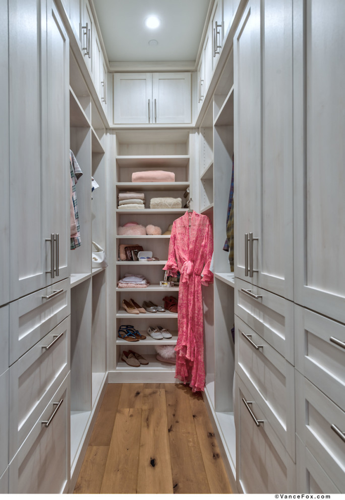 Inspiration for a small walk-in wardrobe in Other.