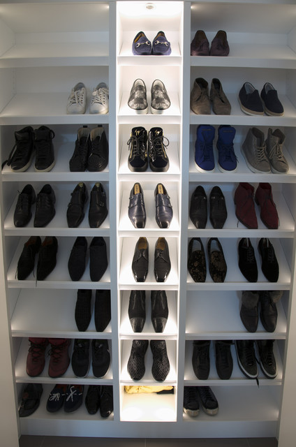 bespoke Shoe Storage - Contemporary - Closet - London - by