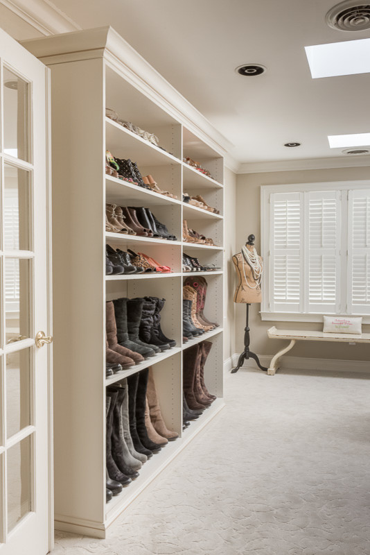 Shoe Storage Traditional Closet Other by Closets by McKenry Houzz