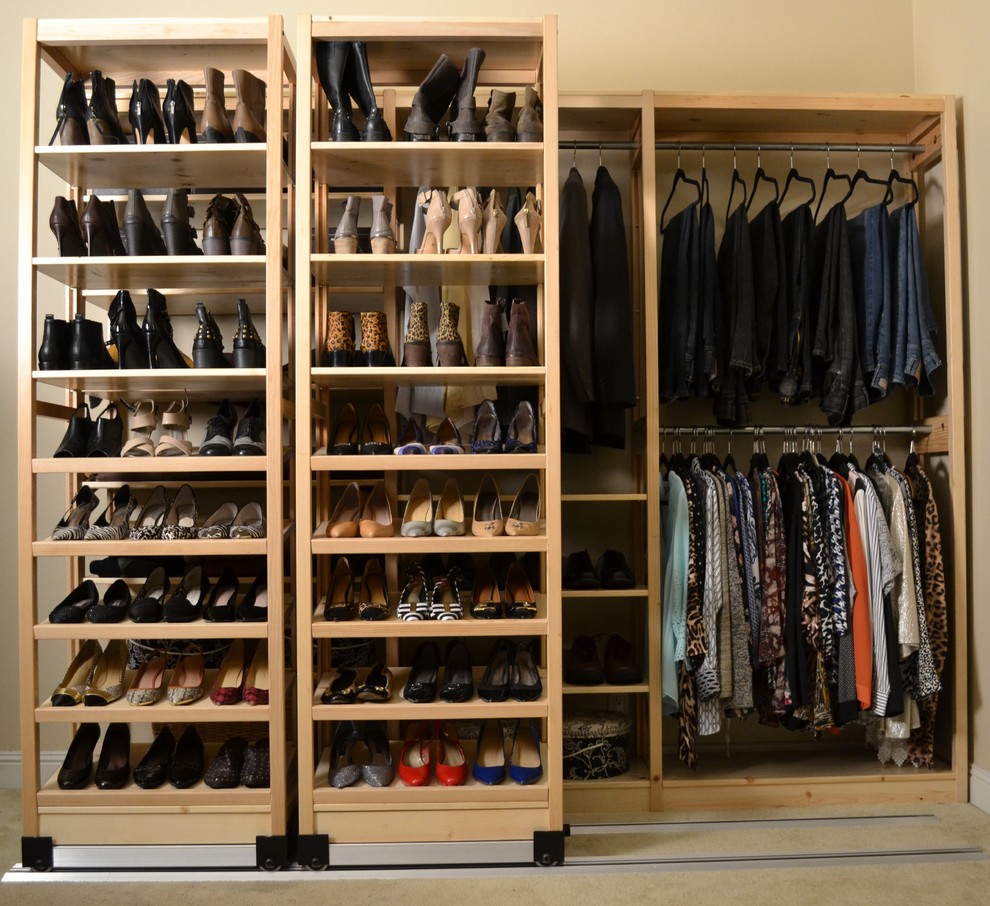 Sliding Closet System Closet Los Angeles by Lundia USA Toxic Free