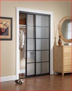 Sliding Doors - Frosted Glass - Contemporary - Wardrobe - Los Angeles - by  The Closet Warehouse | Houzz IE